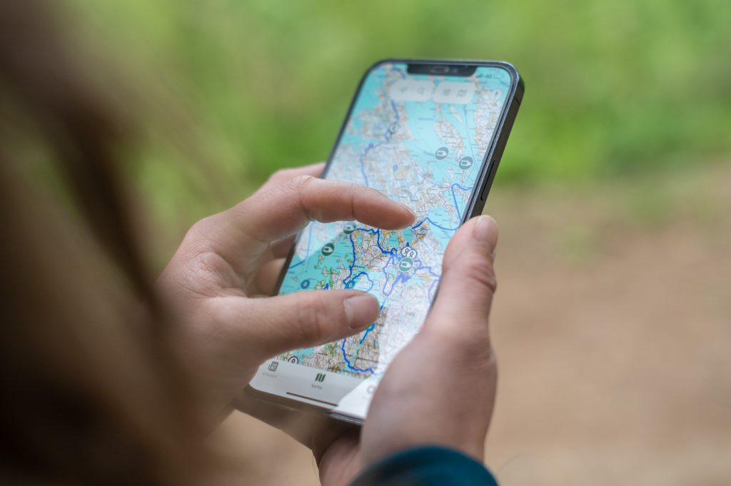 Retkipaikka Explories -sovellus